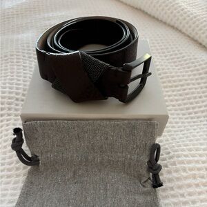 Brunello Cucinelli Women’s Leather Belt with Monili